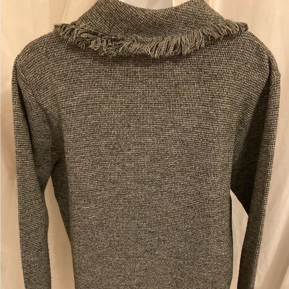 Vintage Crop Jacket w/t Leather trim - Picture 7 of 8